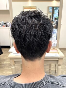 アルターリール(aL ter Rire) 韓国マッシュ/スパイキーショート/ブルーブラック[鎌取］中村