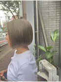 ブロンドナチュラルボブ