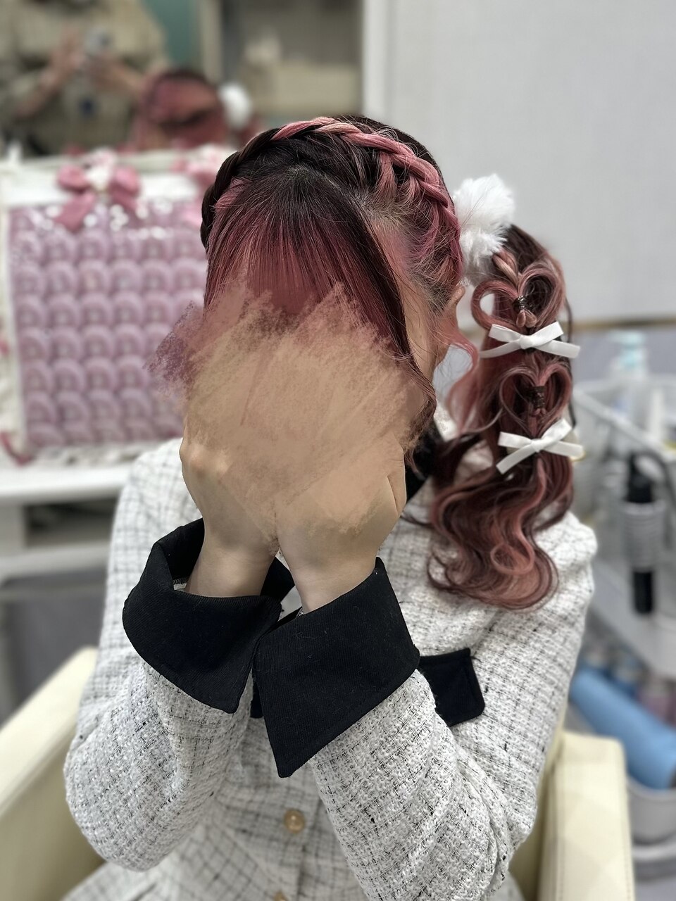 あみかちゅサイドポニー：L248212051｜ヘアセットアリエス(aries)の