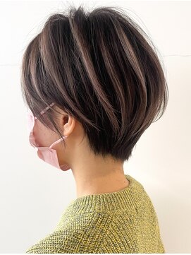 ヘアーサロングランデ(HAIR SALON GRANDE) ハイライトカラーミルクティーベージュレイヤーカット