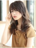 大人のエアリーミディ　ヌーディーベージュ　カーテンバング