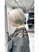 ホワイト×ミント