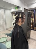 卒業式ヘアアレンジ