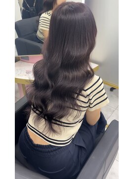 ジュイル シブヤ(JEWIL SHIBUYA) 【WAKANA】ワンカラーでできるラベンダーブラック!!