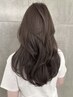 【脱白髪染め】カット＆カラー＆白髪ぼかし（ナチュラル）￥14300