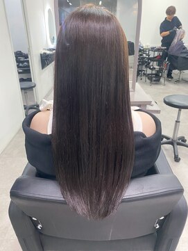 グランドライン(GRAND LINE) 《GRANDLINE友田千栄》ナチュラルなブラウンカラー 韓国ヘア