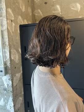 フープ 川越(hoop) クセをいかした大人ボブ