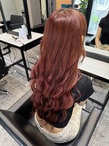 パヌポン(PANUPON)&nbsp;ケアブリーチバレイヤージュオレンジブラウンハイライト