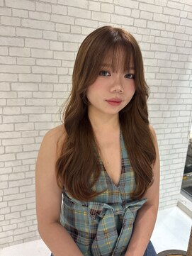 アース 静岡駅前店(HAIR&MAKE EARTH) brown beige color
