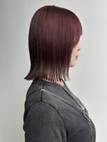 ロックス バイ マグ 松本(rocks BY MAG)&nbsp;ブリーチなしダブルカラーアプリコットオレンジレッドピンク韓国