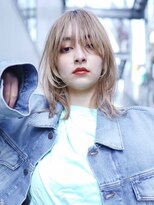 ギークス(GEEKS) 【GEEKS渋谷】ハッシュカット/ミルクティー/冬カラー/ネオウルフ