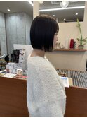 切りっぱなしボブ/タッセルボブ