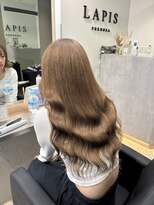 ラピス 福岡天神店(Lapis) ミルクティーベージュ/ハイトーンカラー/ベージュ/ハイトーン