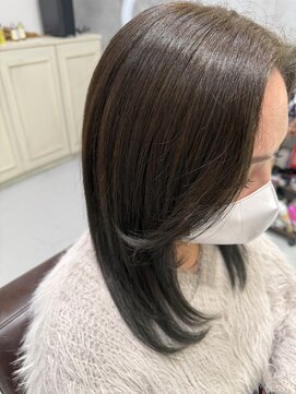 フォルテ 島田店 オリーブ艶カラー