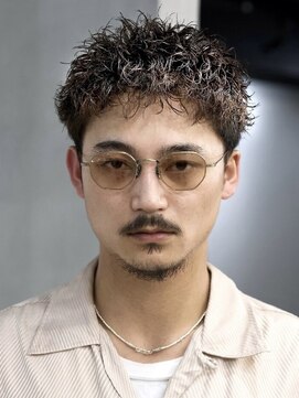 フィフス 大分(fifth) 大分ツイストスパイラルパーマスパイキーショートメンズカット