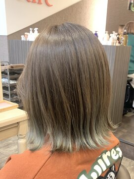 アルターリール(aL ter Rire) 着物ヘア/ダークアッシュ/似合わせカット/鎌取/福原遼華