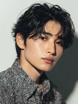 ライン(LYNE) メンズカット/デザインカット/ショート/毛流れパーマ