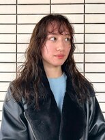 シム 千葉(sim)&nbsp;千葉駅/着物ヘア/大人ガーリー/ダークアッシュ/似合わせカット