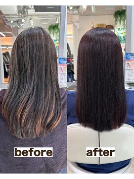 シゲ 自由が丘店(SHIGE) 白髪染めも髪質改善カラーでマイナス10歳40代50代白髪ぼかし美髪