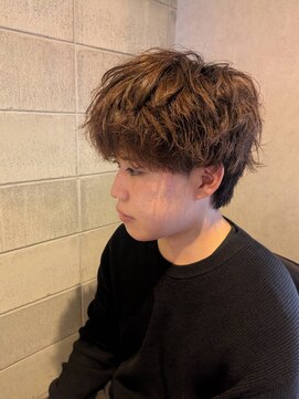 ワンワンオー バーバーショップ コンチネンタル(@110 BARBER SHOP continental) シャドウパーマ