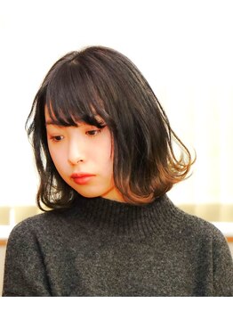ヘアサロン カミヤ(Hairsalon KAMIYA)の写真/骨格補正を考えたカットで悩みを解消!似合わせ×ショートカットでお手入れの簡単な理想のスタイルに◎