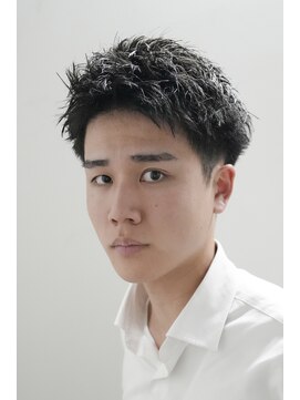 ルックグッドストア(LOOK GOOD STORE) アップバングスパイキーショート短髪メンズサロン就活ヘア三宮