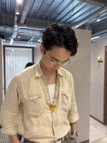 モンルル プル(mon loulou + plus)&nbsp;メンズパーマ、かきあげパーマ、メンズショート