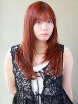ガリカ 両国(Gallica) 艶レッドブラウン×ストレートロング