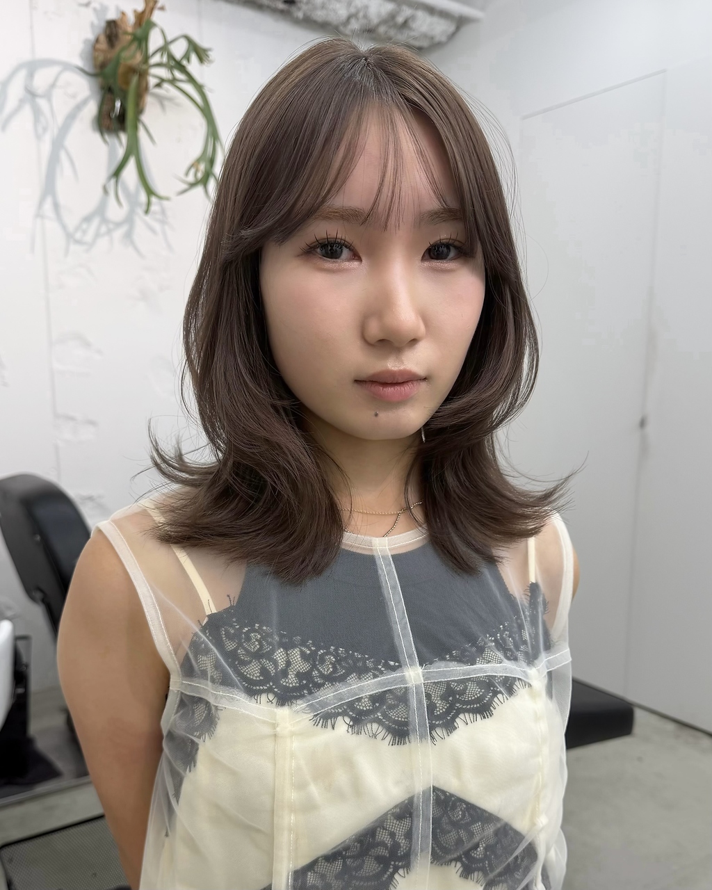 ネンドヘアー(nendo_hair)&nbsp;ミントベージュ/ブリーチカラー