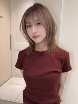 バサ 江古田店(BASSA)&nbsp;ハッシュ/まろやかbeige【会話控えめ美容師Runa】