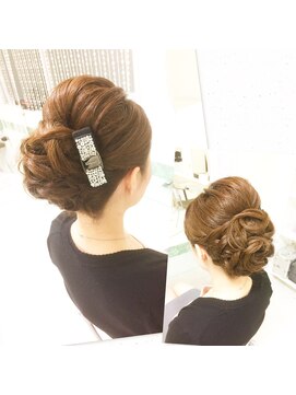 ブリエ(briller) エレガントbrillerシニヨンアップ