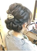 ふんわりアップアレンジ 【ヘアセット  立川/立川南口/八王子】