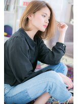 ヘアアンドビューティー ミック(Hair & Beauty miq) グラデーションカラーでオトナ・キレイ・ミディa