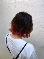 フロール(Flor)&nbsp;【flor 戸塚】*ウェーブボブ+バレイヤージュ*