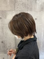 アムレヘアー(amule hair) 【amule hair】脱・白髪ハイライトショート※before有