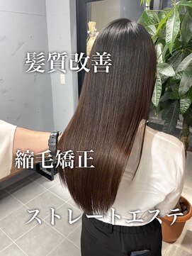 ダーツ(darts) 【darts 松永雄樹】天使のツヤ☆髪質改善ストレートエステ