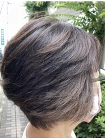 松本平太郎美容室 土浦パートワン(PART1)&nbsp;ショートレイヤースタイル×50代