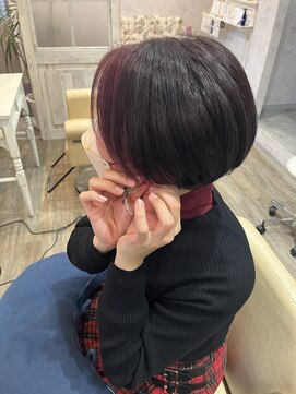 ディーヴァヘアーエズ(DIVA hair Eze) 【kotone】フェイスフレーミング＊チェリーピンク