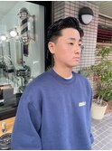 スキンフェードツイストスパイラルツーブロックマッシュ73