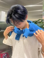 ゼスト 八王子店(ZEST)&nbsp;韓国風センターパートブルーブラック