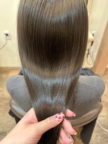 ベルプロッドバイアルター 千葉(bel. prod by aL-ter)&nbsp;【bel.高野】グレージュカラー/シルキーベージュ/斜めバング