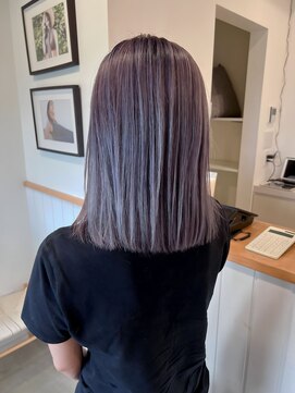 ジジ フィーカ 佐野(Gigi fika) ラベンダーグレージュ