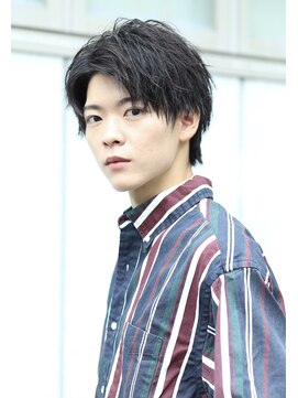 リップス 自由が丘(LIPPS) 秋のミックスパーマ【アップバングショートスタイル】