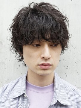 リット バイ フィフス 天文館店(Lit. by fifth) メンズパーマ波巻きパーマツイストスパイラルパーママッシュ30代