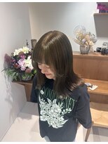 リル 茅ヶ崎(Liru:)&nbsp;【ほのか】ブリーチなしダブルオリーブベージュ