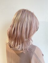 サロンドジョー(salon de joe)&nbsp;ケアブリーチダブルカラーインナーカラーハイトーン髪質改善