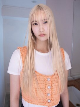 ユルク(JURK nagoya) 【TAIKI NOGUCHI】ハイトーンロング ブロンドスタイル