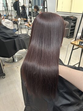 アイズ 横浜(IS) ピンクブラウン/ブリーチなし/横浜/暖色カラー