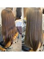 ヘアサロンデザイア(HAIR SALON DESIRE) ブリーチした髪の毛にもネオメテオストレートならかけられます