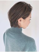 ハイライトで立体感アップの大人ショート